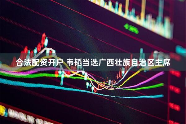 合法配资开户 韦韬当选广西壮族自治区主席